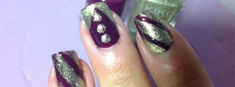 #25 Nac Christmas edition: elegant nail art