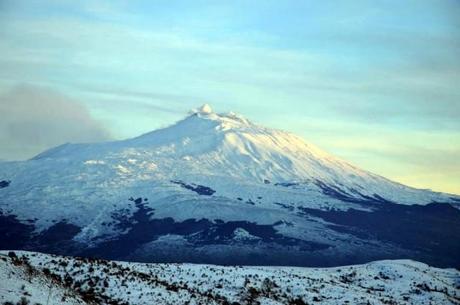 Etna: portati in salvo i 24 boyscout in balia della tormenta di neve a Piano Vetore