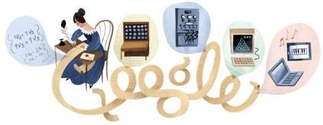 % name Ada Lovelace, il doodle di Google è per la mamma del computer