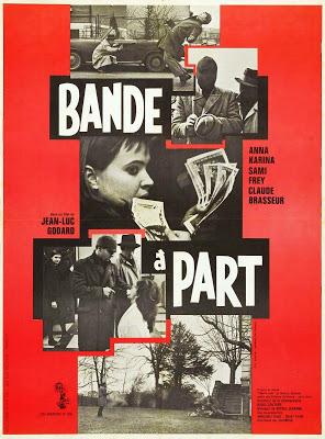 “Bande à part” di Jean-Luc Godard: un insolito triangolo amoroso per una delle pellicole più rappresentative della Nouvelle Vague francese.