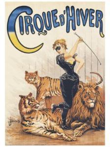 La storia vintage del circo