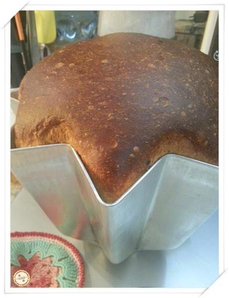 pandoro a tre lievitazioni - senza sfogliatura