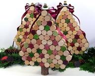 Alberello di Natale con tappi di bottiglia!