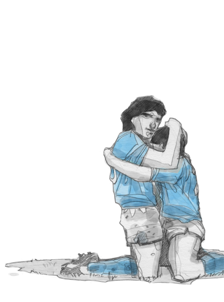 Maradona: Paolo Castaldi e il valore simbolico di un pallone /></div>> LoSpazioBianco Maradona: Paolo Castaldi e il valore simbolico di un pallone