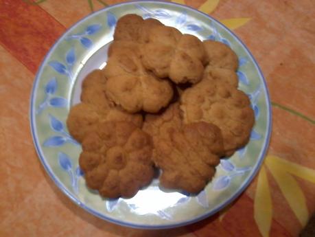 Biscotti di pasta frolla montata per sparabiscotti