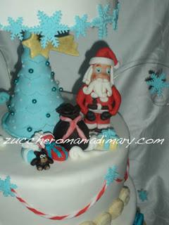 Torta Santa Claus house!