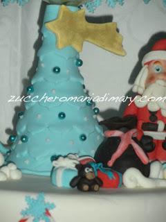 Torta Santa Claus house!