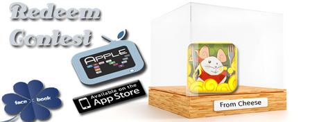 Redeem Contest: All’interno 4 Redeem FROM CHEESE per Iphone e iPad dalle 18:°° alle 19:°° [recensione]