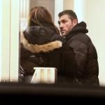 Christian Vieri e Nabila Chihab shopping a Milano09