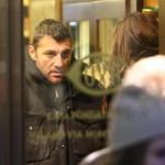 Christian Vieri e Nabila Chihab shopping a Milano08