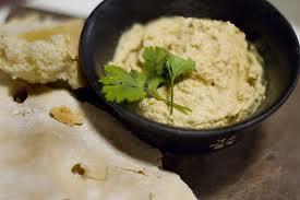 Antipasto etnico Hummus, crema di ceci