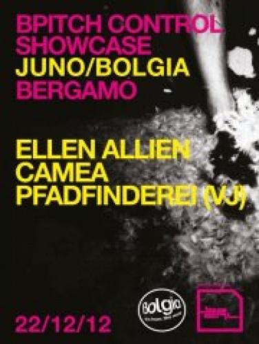 22/12 Bolgia (Dalmine, Bg) presenta Juno Party. In consolle Ellen Allien (BPitch Control) & Camea