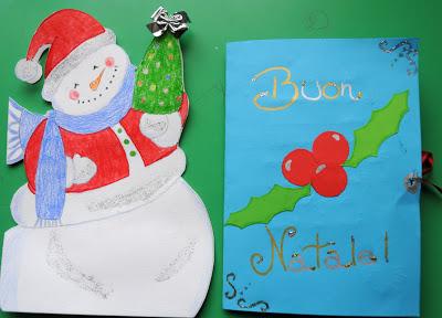 BUON NATALE Positano dagli alunni delle medie  II parte