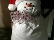 semplice cuscino snow man!