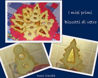 Biscotti di pasta frolla con finestrelle effetto vetro