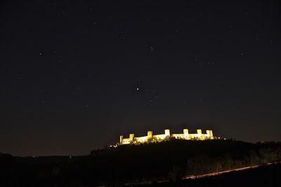 stelle nel cielo di Monteriggioni