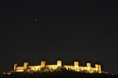 stelle nel cielo di Monteriggioni