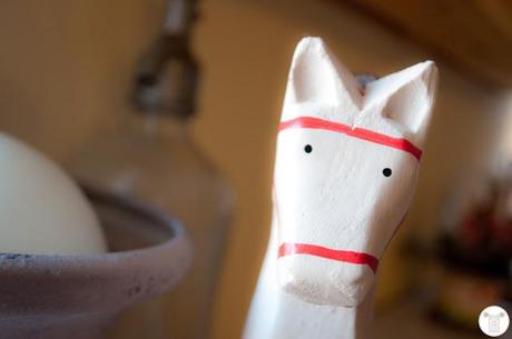 In casa con Vila d'Este Home: a vintage horse