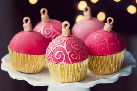 cupcake palle di natale