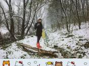 Fuji Instax Wide HELLO KITTY Edition sulla neve