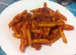 Penne all'amatriciana