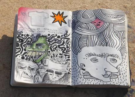 PATTERNS NEGLI SKETCHBOOKS DI FABIO BUONOCORE