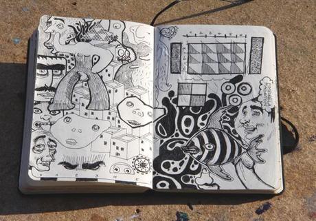 PATTERNS NEGLI SKETCHBOOKS DI FABIO BUONOCORE