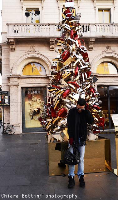 Christmas at Palazzo Fendi...