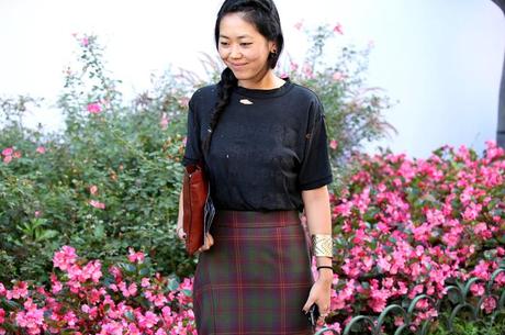 In the Street...Spirit of Scotland Tartan #2, Milan & Paris