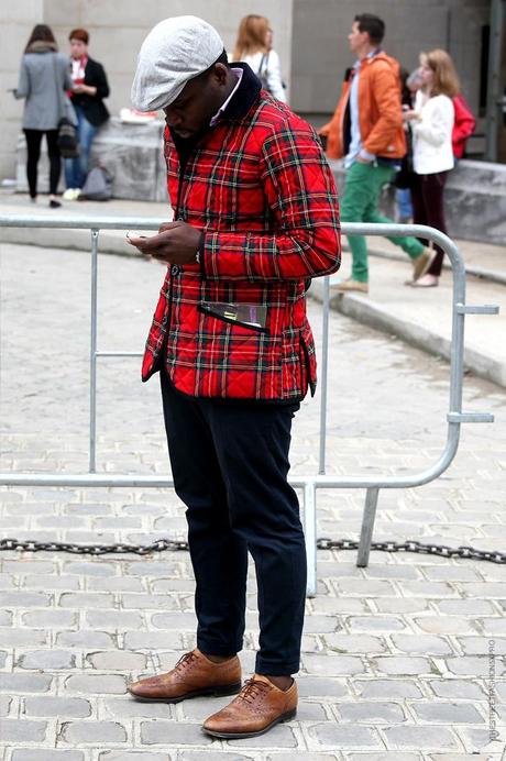 In the Street...Spirit of Scotland Tartan #2, Milan & Paris