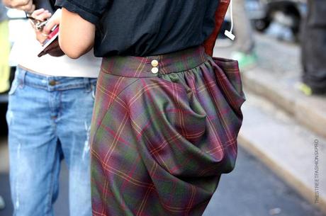 In the Street...Spirit of Scotland Tartan #2, Milan & Paris