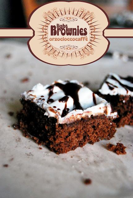 Light Brownies orzocioccocaffè