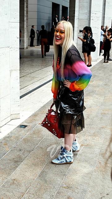 Street Style : Rainbow Colors in NYC