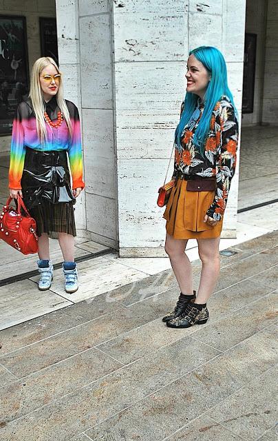 Street Style : Rainbow Colors in NYC