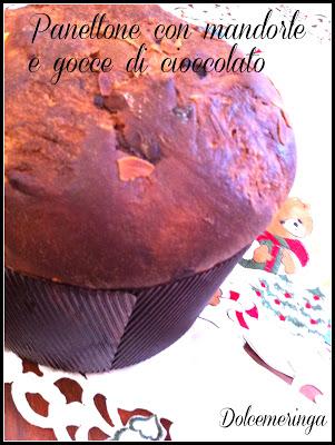 IL MIO PRIMO PANETTONE MANDORLE E GOCCE DI CIOCCOLATO