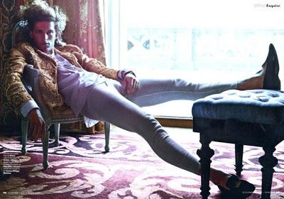 Wouter Peelen in Dolce & Gabbana su Esquire Spain