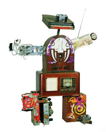 Nam June Paik, Luciano Pavarotti 1995