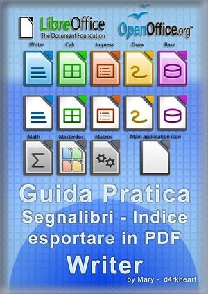Writer segnalibri indici e PDF