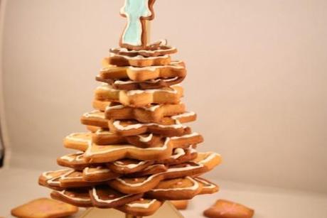 Albero di natale di Biscotti per Santa Lucia