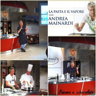 La pasta e il vapore con Andrea Mainardi in Academia Barilla