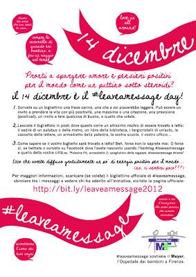 #leaveamessage 2012 : share the love :)