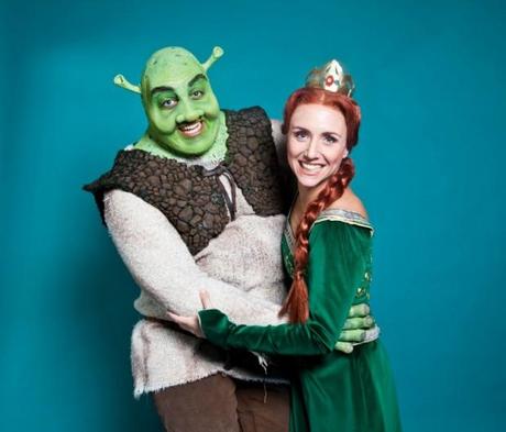 una immagine di Shrek The Musical Nicolas Tenerani e Alice Mistroni 620x530 su Shrek The Musical: il Ritorno dellOrco Verde