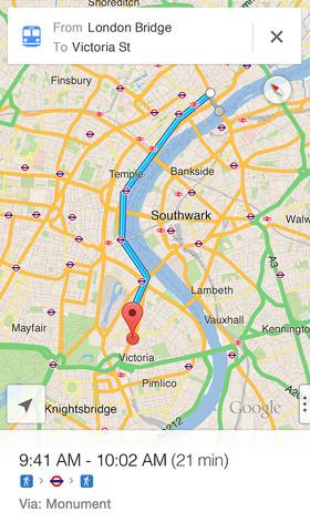 Google Maps – finalmente le mappe tornano su iOS!