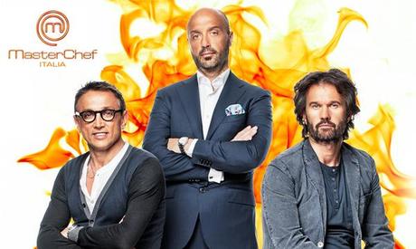 I tre giudici del talent culinario MasterChef Italia