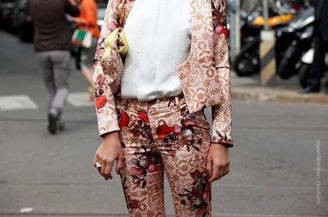 In the Street...Printed pants...psychedelic, wallpaper, flowers, fruits and many more...