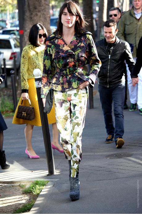 In the Street...Printed pants...psychedelic, wallpaper, flowers, fruits and many more...