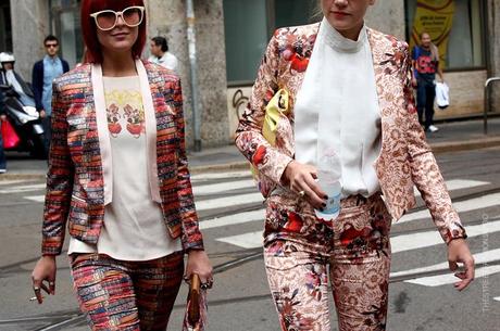 In the Street...Printed pants...psychedelic, wallpaper, flowers, fruits and many more...