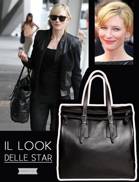 cate blanchet borsa belstaff autunno inverno 2013