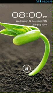 dUnlock sbloccare la schermata Belle in modo Android