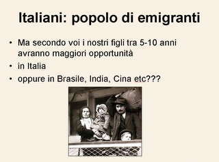 ITALIA, INVERSIONE TENDENZA 2011: Emigranti Italiani 